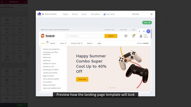 How To Create A WordPress Multi Vendor Marketplace Website In Elementor смотреть онлайн