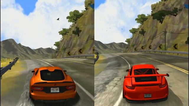 Dodge Viper GTC TA vs Porsche 911 GT3 RS 991 | TDU Head to Head смотреть онлайн