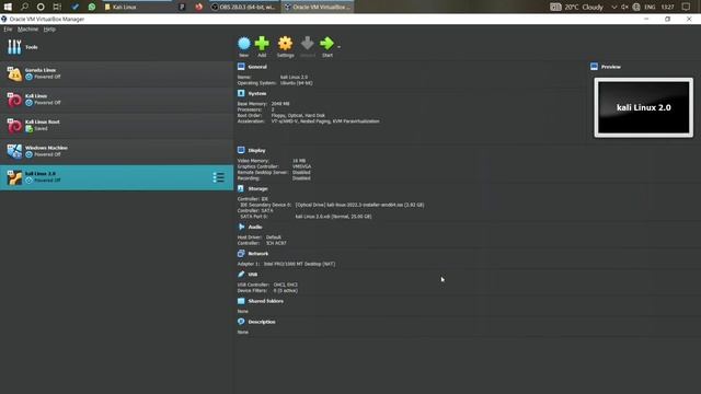 How to install Kali Linux in Virtual box 7.0 [2022.3] смотреть онлайн