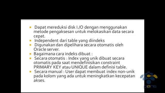 Praktikum13-Sequence, Index dan Synonym.mp4 смотреть онлайн