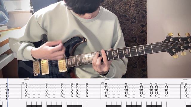 ROSÉ - 'On The Ground' Guitar Cover With Tab смотреть онлайн