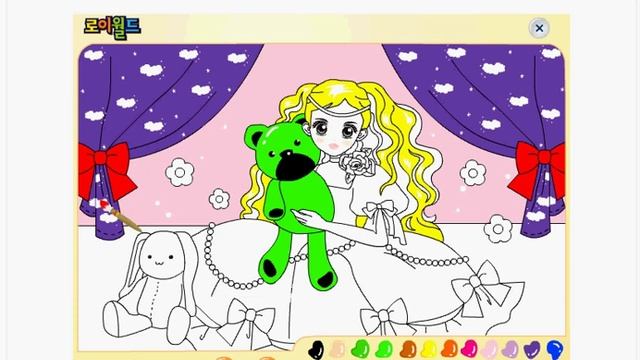 เกมส์ ระบายสีเจ้าหญิงสุดสวยน่าเล่น смотреть онлайн