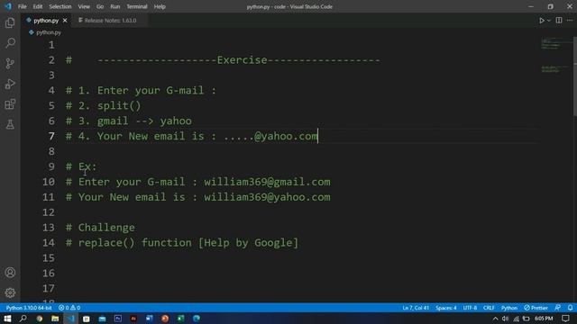 Python Tutorial Exercise 01 | In Bangla смотреть онлайн