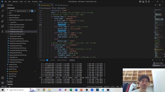 OpenPose and 3D reconstruction -- Part 5 Kinetic simulation -- смотреть онлайн