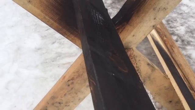 Браширование и обжиг доски смотреть онлайн