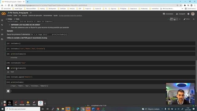 Python Array смотреть онлайн
