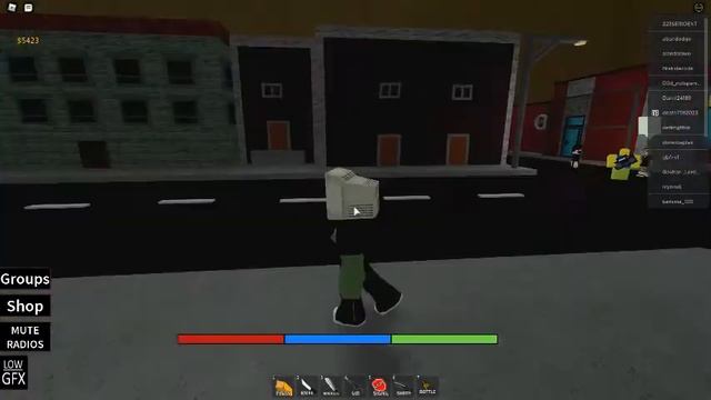 Играем в игру ROBLOX!Нашёл секрет разработчиков!В режиме The Streets! смотреть онлайн