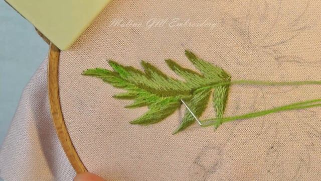 How to embroider a 3D flower poppy Hand 3D Embroidery смотреть онлайн