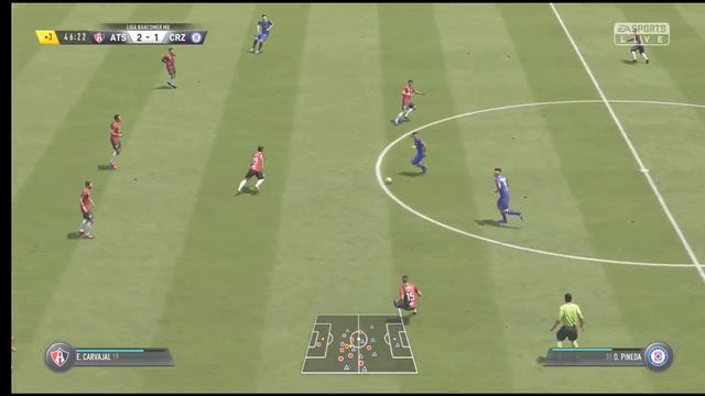 (Liga MX) Gameplay (Atlas Cruz Azul) (EA SPORTS FIFA 19)