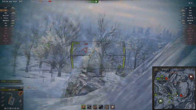 T30. 13 фрагов. ВБР зашкаливает. Нагиб на Заполярье. смотреть онлайн