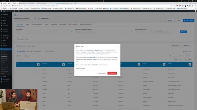 How to Replace Entire Table with source in WordPress | wpDataTables Tables & Charts plugin смотреть онлайн