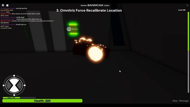 How To Get RECALIBRATED OMNITRIX In OMNI X Roblox [ Location ] [ Ben10 Omini X ]