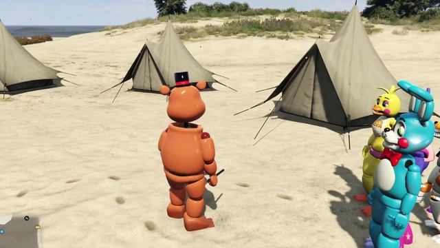 Как кошмарные аниматроники нашли 4 кристал Атлантиды! ФНАФ ГТА 5 МОДЫ Игра Обзор FNAF Серия #2336 смотреть онлайн