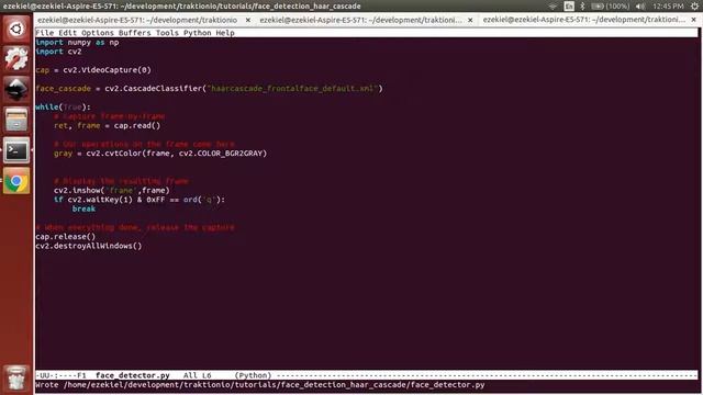 How to Detect Faces With OpenCV Python | Traktion.io смотреть онлайн