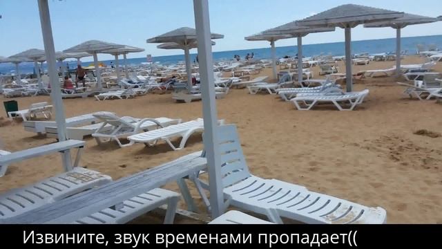 Анапа Витязево Пансионат Селена территория/идем от ресепшена до моря смотреть онлайн