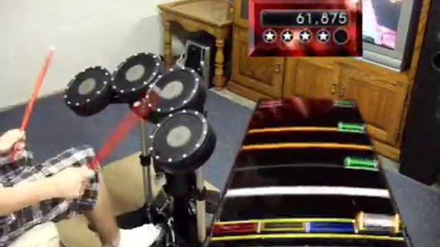 Bring me to life - 100% FC expert Rock Band 2 (drums) смотреть онлайн