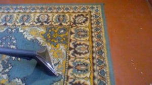 Химчистка ковра на дому моющим пылесосом Karcher Puzzi 100 г Донецк.