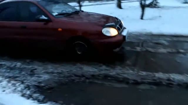 Тест Драйв Zaz Daewoo Sens 1.3 Оффроад!!! смотреть онлайн