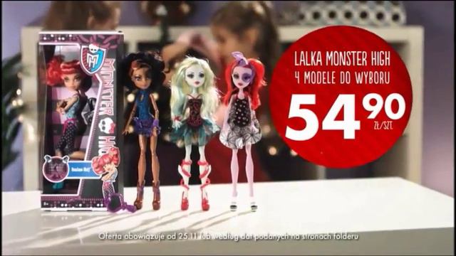 Amelia Malinowska Reklama Biedronki 2013 Lalki Monster High смотреть онлайн