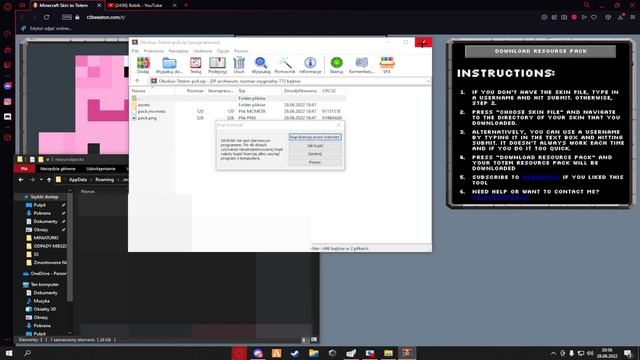 Jak zrobić totem z własnym skinem tutorial смотреть онлайн
