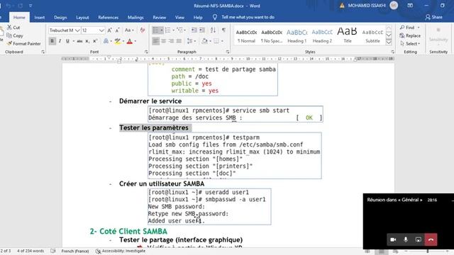 Configuration des Services NFS et SAMBA sur Centos 7 смотреть онлайн