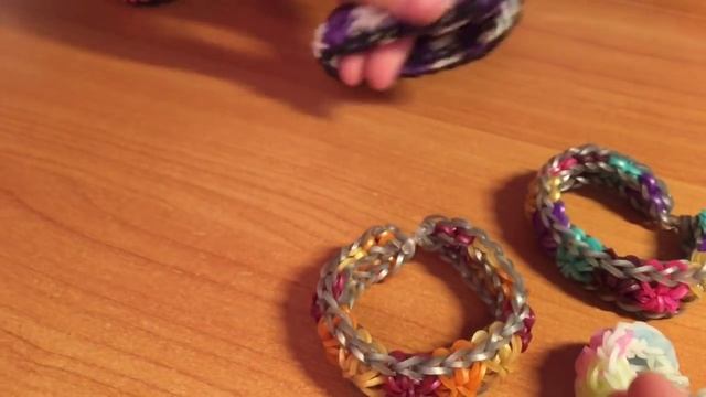Моя коллекция браслетов из резинок Rainbow Loom смотреть онлайн