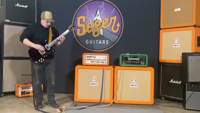 ORANGE ROCKERVERB vs GREEN MATAMP GT1 Amp Shootout! смотреть онлайн