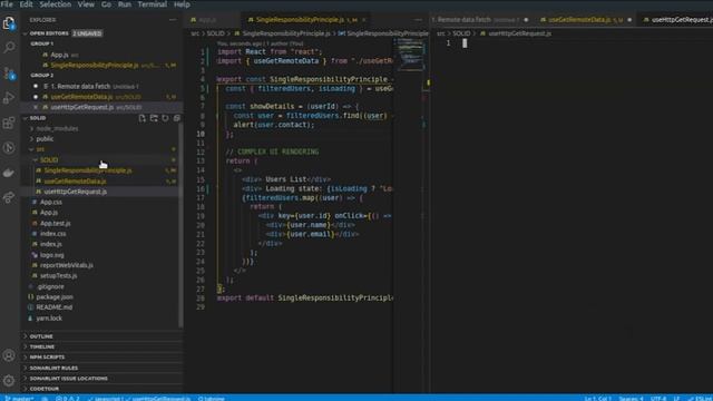 Single Responsibility Principle in ReactJS | GeeksforGeeks смотреть онлайн