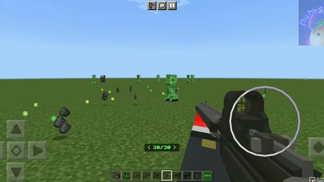 Обзор трёх модов в Майнкрафте. (мебель оружие и самалеты) смотреть онлайн