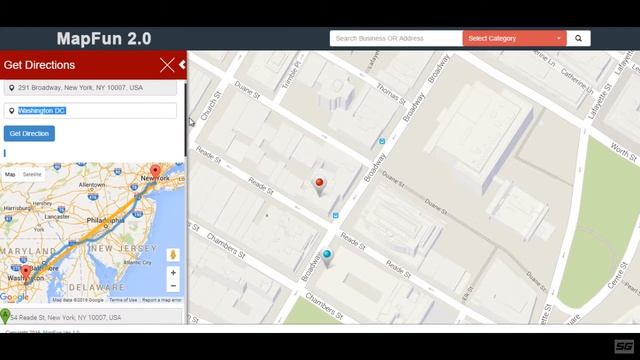 MapFun Ver 2.0 - PHP Mysql Store Locator Using Google Map смотреть онлайн
