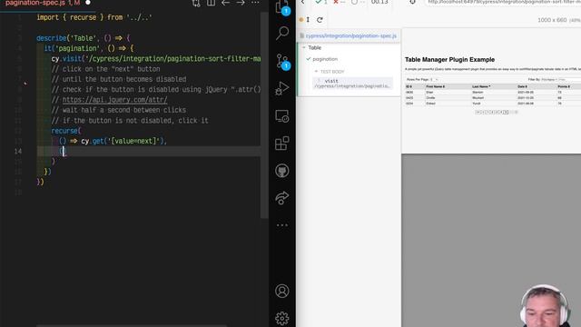 cypress-recurse: Click On The Button Until It Becomes Disabled смотреть онлайн