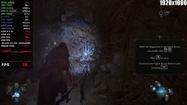 Lords of the Fallen - GTX 1660 - GTX 1650 - GTX 1050 Ti - GT 1030 i7 3770 смотреть онлайн