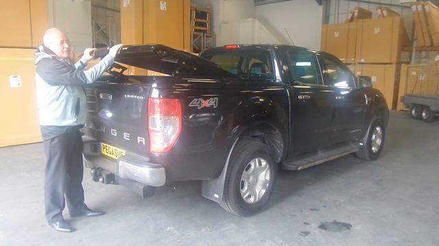 Ford Ranger Standard Top Up Cover Tonneau Lid смотреть онлайн