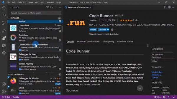 How to run Java in  Visual Studio Code