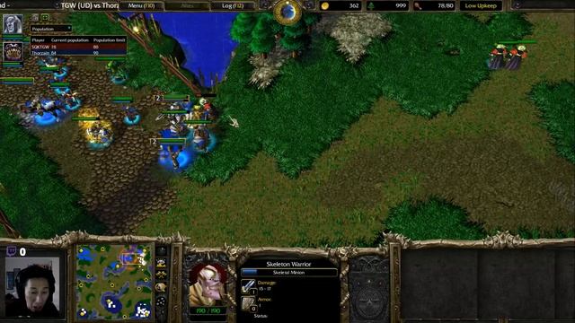 TGW (UD) vs Thorzain (HU) - WarCraft 3 - Necro Wagon - WC#### смотреть онлайн