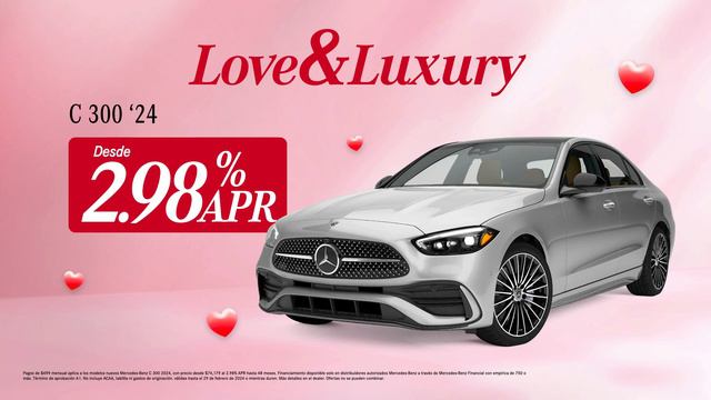 Celebre San Valentín con ofertas de nuevos MB. GLB, GLE y C 300 2024. Bajos pagos y APR. смотреть онлайн