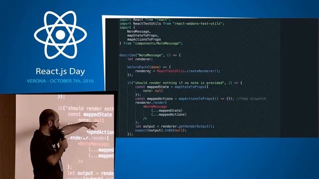 Emanuele Rampichini - How to push a ReactJS application in production... - ReactJS Day 2016 смотреть онлайн