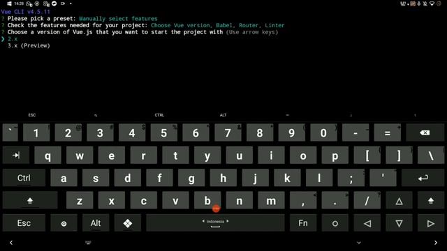 VUE CLI TUTORIAL INDONESIA #2 - CARA MEMBUAT PROJECT VUE JS DI ANDROID смотреть онлайн