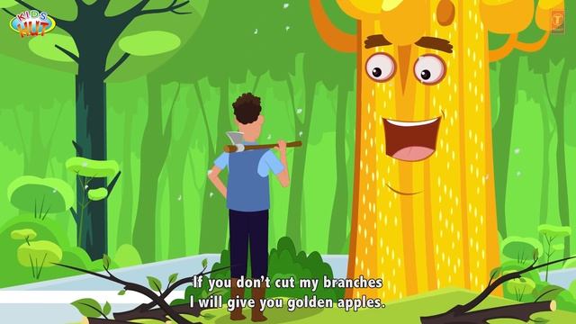 THE NEEDLE TREE | STORIES FOR KIDS | KIDS HUT | MORAL STORIES смотреть онлайн