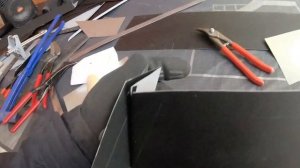 Надстенный желоб на фальцевой кровле. Часть 1