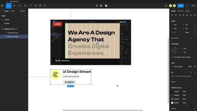 Twitch's 3D Hover Effect in Figma смотреть онлайн