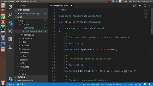 Laravel 5.8 || scheduler смотреть онлайн