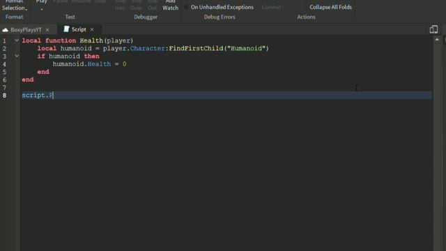 Roblox Studio - HOW TO MAKE A KILL BUTTON смотреть онлайн