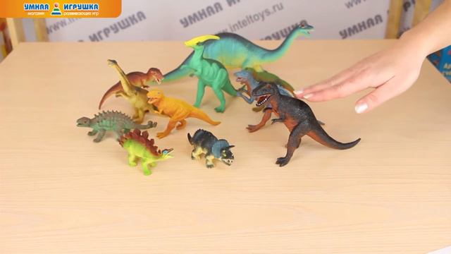 Игровой набор «Динозавры» Megasaurs (11 фигурок) смотреть онлайн