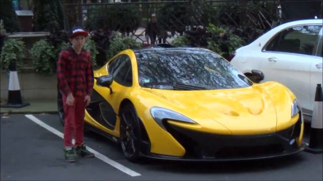 Bugatti Veyron Grand Sport Vitesse Rembrandt In London! +P1 and LaFerrari! смотреть онлайн