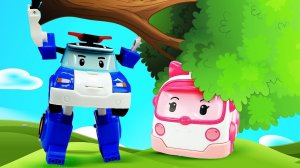 Робокар Эмбер и сказки для детей - Мультик для кукол Леди Баг - Машины сказки