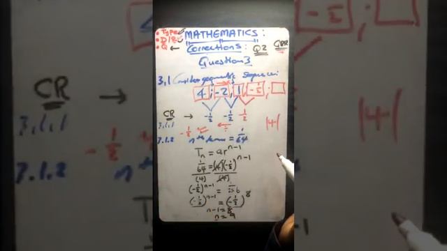Catch 🆙 | Grade 12 Corrections | Number pattern | Series | Sum to infinity | Quadratic pattern смотреть онлайн