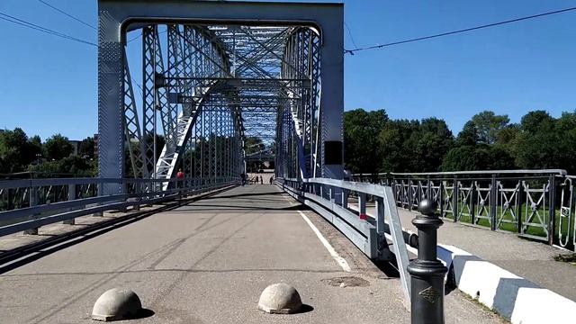 Мост на заклепках, Арочный мост Белелюбского в городе Боровичи смотреть онлайн