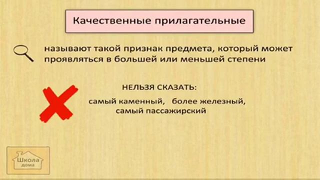 Качественные имена прилагательные 3 класс. Школа 21 века. смотреть онлайн