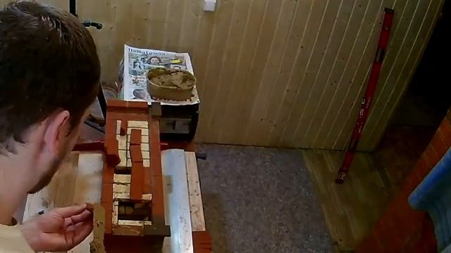 ТаймЛапс Мангал + казан. Работа с печным конструктором мини кирпичами. Услуги печника Екатеринбург смотреть онлайн